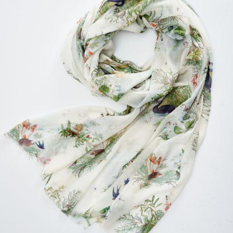 Willows Toile Light weight Scarf