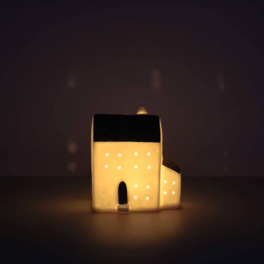 LED Ceramic House No 4