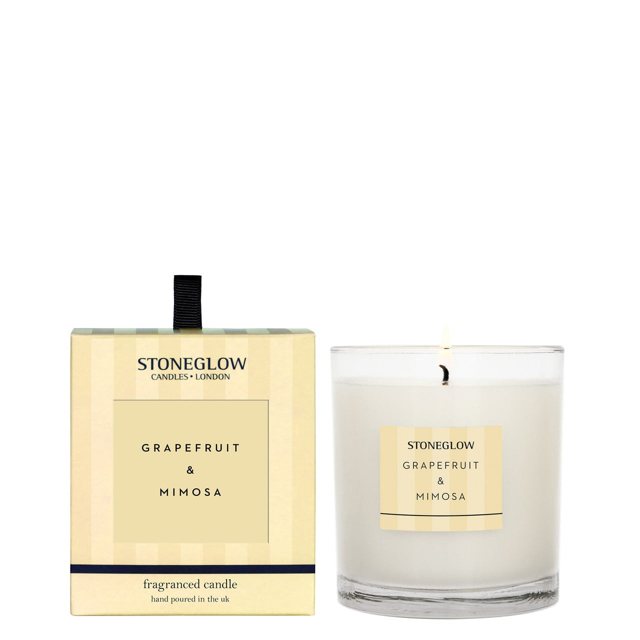 Grapefruit & Mimosa Candle by Stoneglow