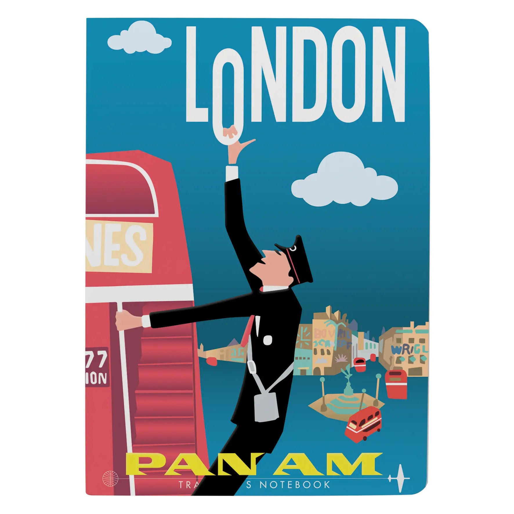 Pan Am London Mini Notebook