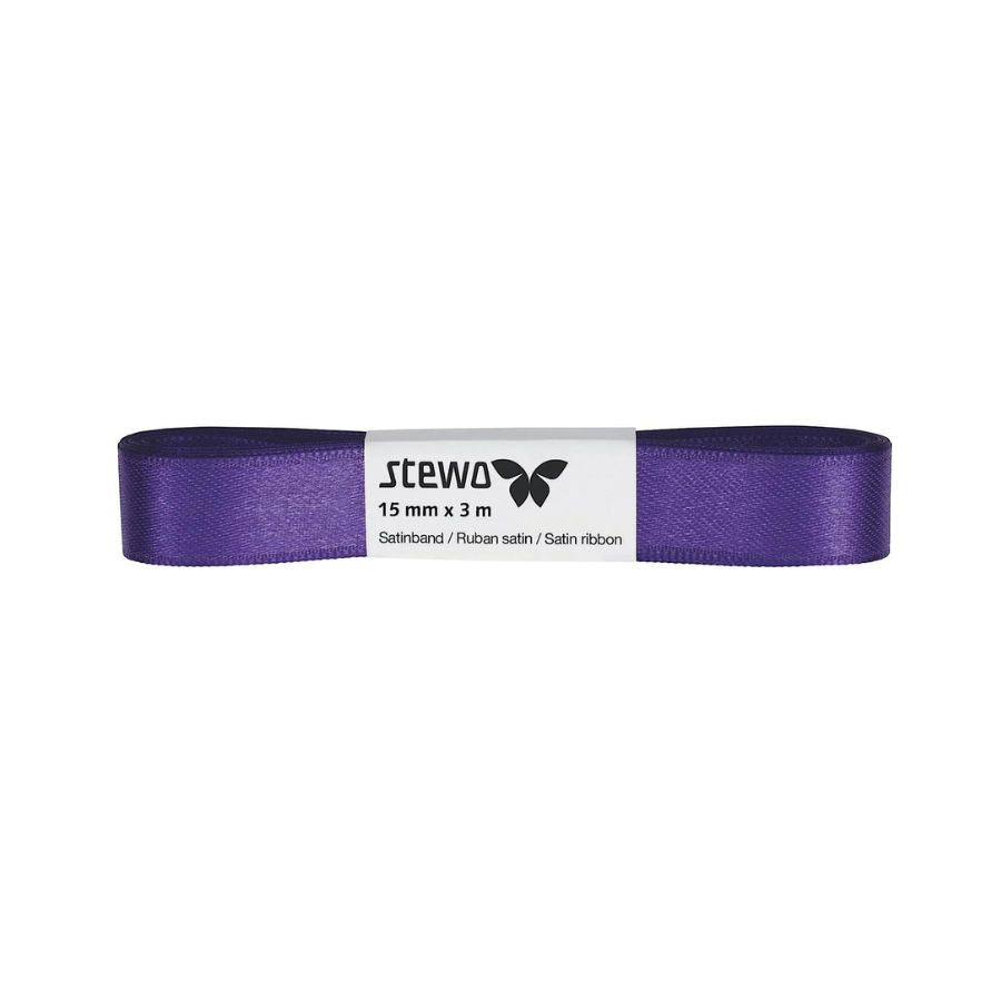 Satin Ribbon - Purple
