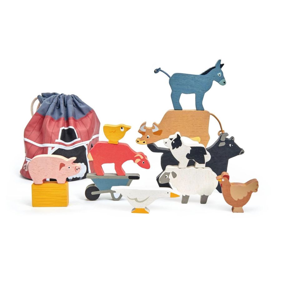 Stacking Wooden Farmyard