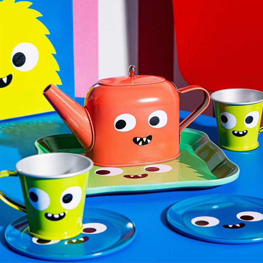 Kids Monster Tea Set