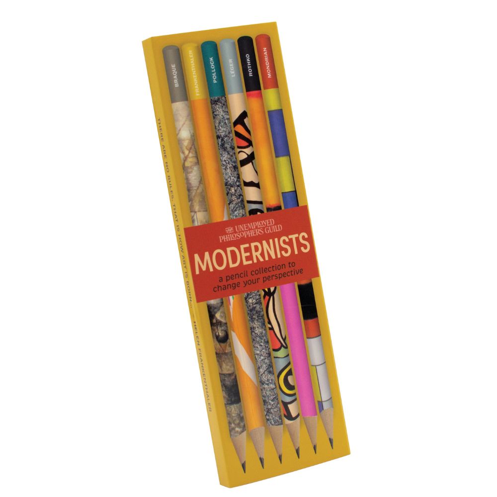 A set of 6 modernist Pencils