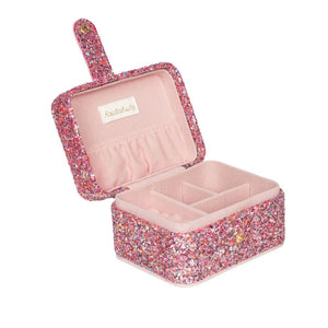 Pink Glitter Jewellery Box