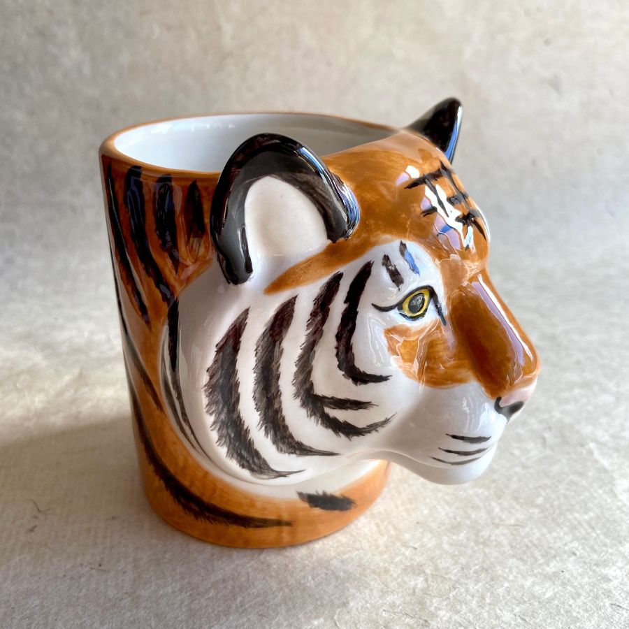 Tiger Pencil  Pot