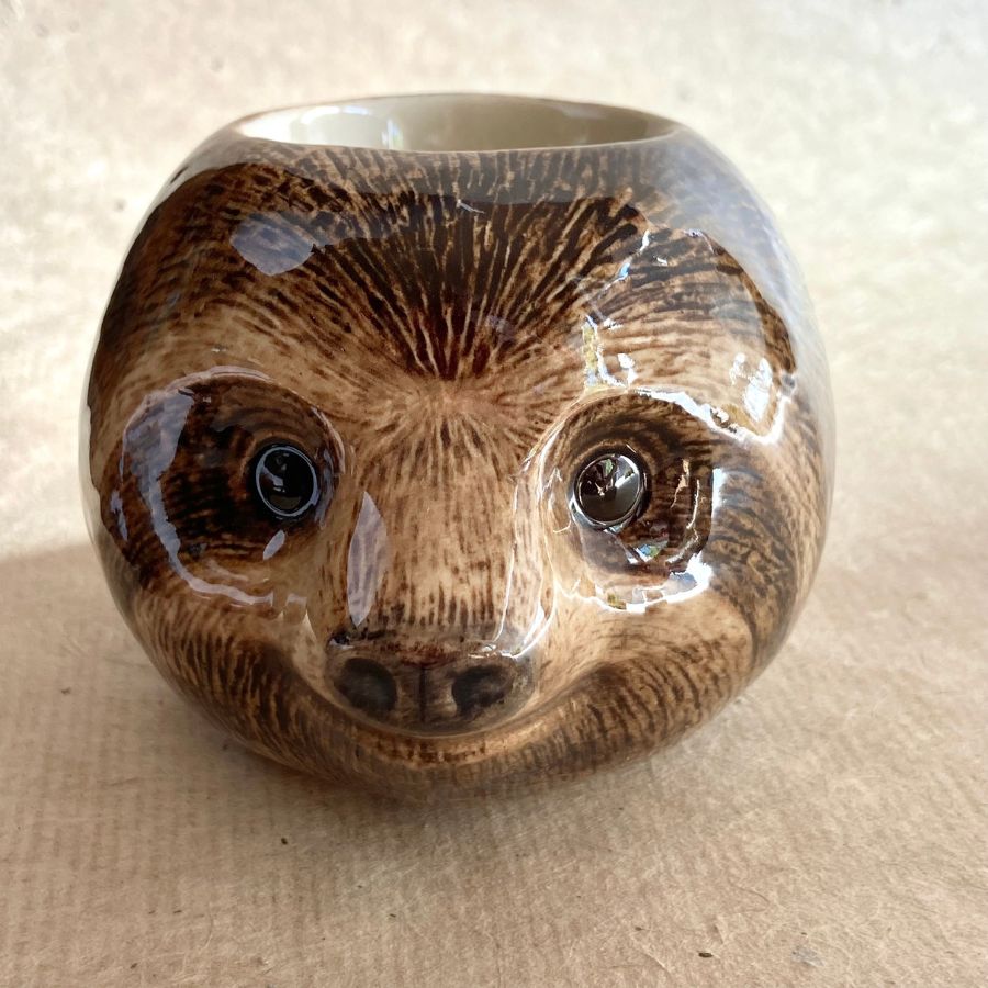 Sloth Face Egg Cup