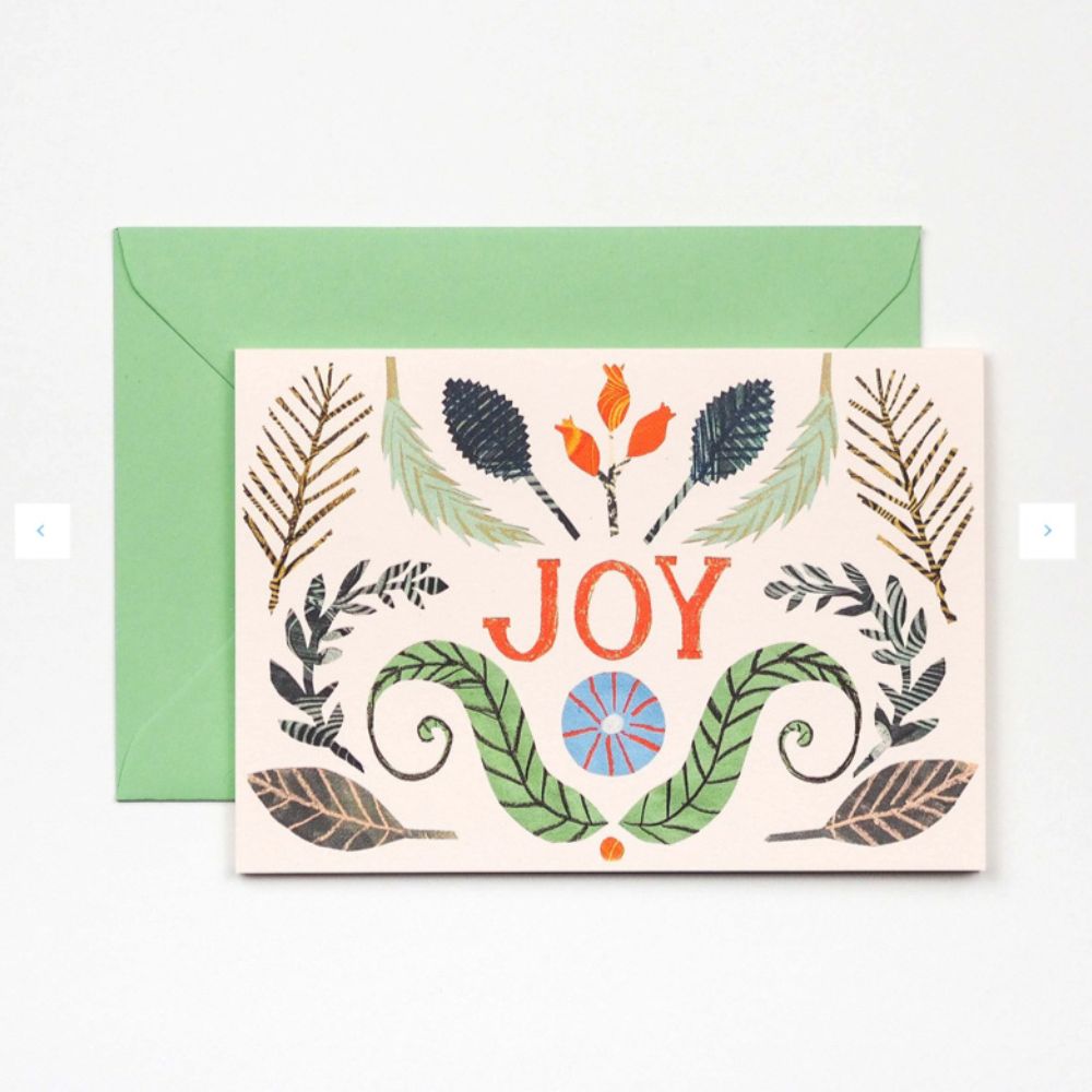 Joy Christmas Card