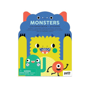 Monsters Colouring & Sticker Book