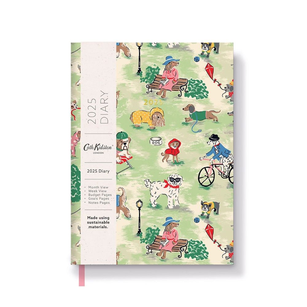 Cath Kidston 2025 Diary Dogs in the Park