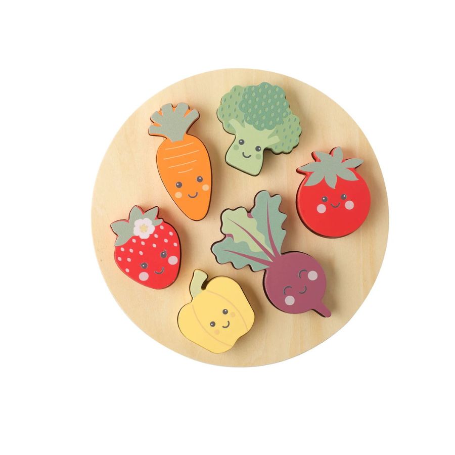 Happy Veggies Puzzle