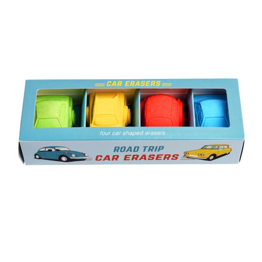Car Erasers-set of 4