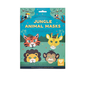 Create Your Own Jungle Animal Masks