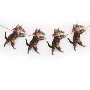 Christmas Cat Garland