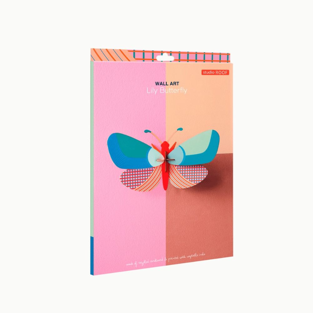 Lily Butterfly Wall Decor