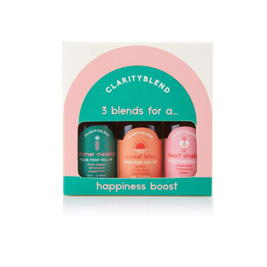 Happiness Boost Pulse Point Roller Collection - Set of 3 oils
