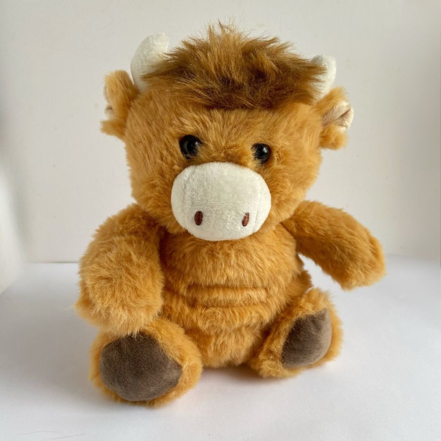 Highland Cow Mini Snuggable