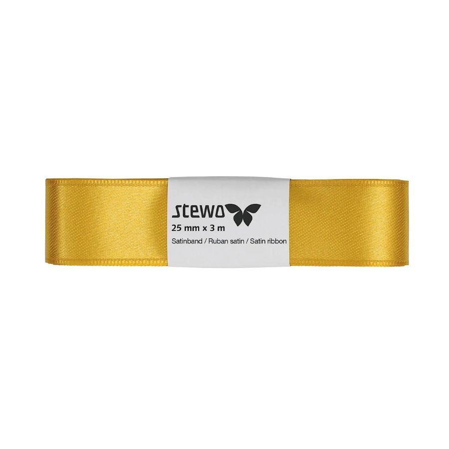 Satin Ribbon - Gold