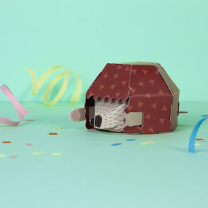 Create Your Own Hiding Hedgehog