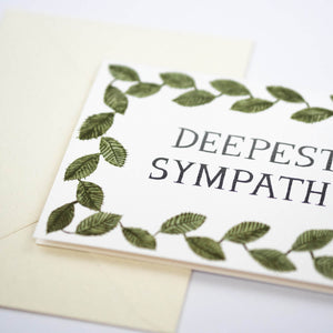 Deepest Sympathy Greeting Card