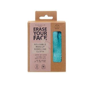 Erase your Face make-up removal cloth- Aqua