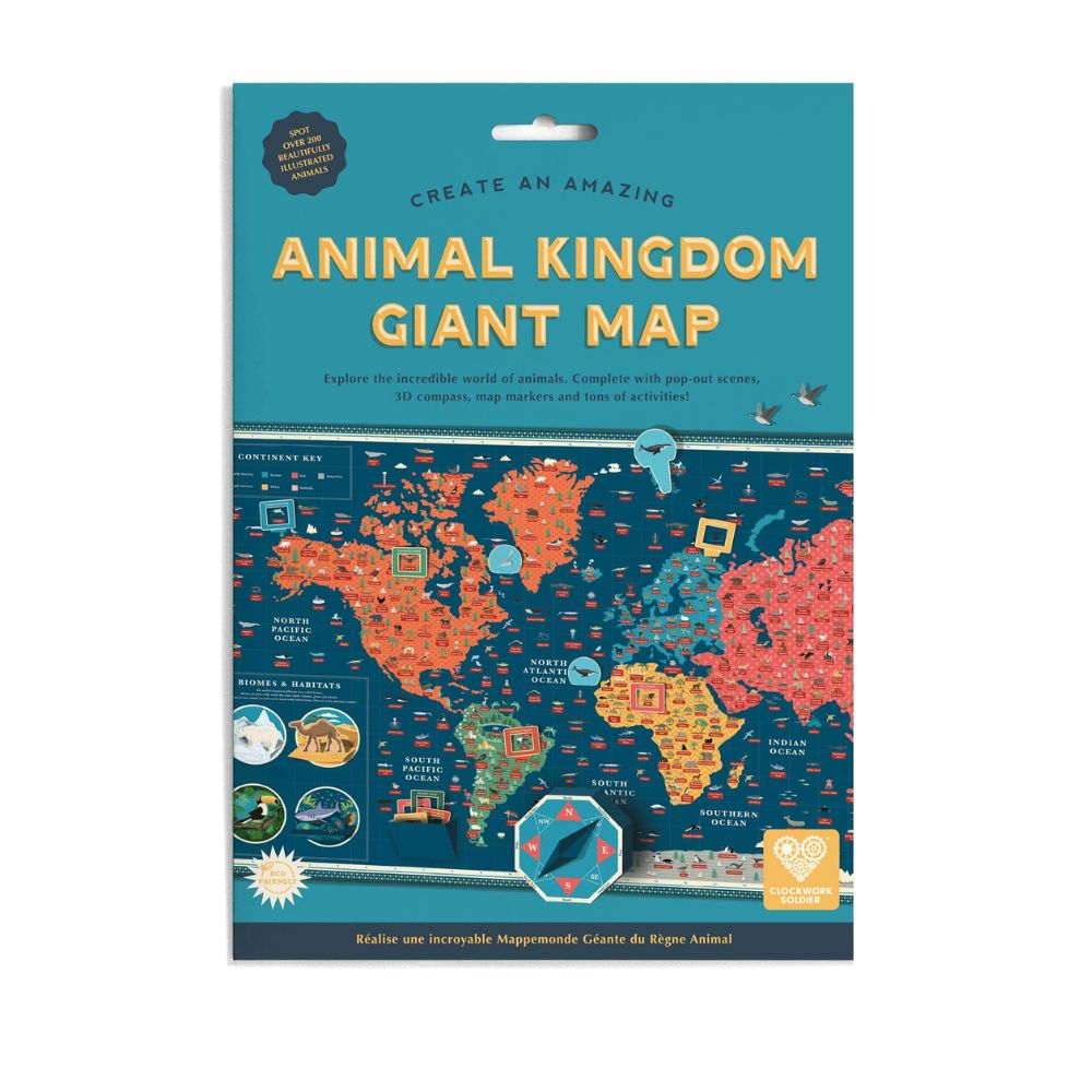 Create An Amazing Animal Kingdom Giant Map