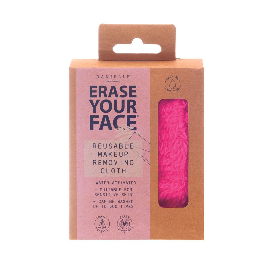 Erase your face make up removal cloth - Pink