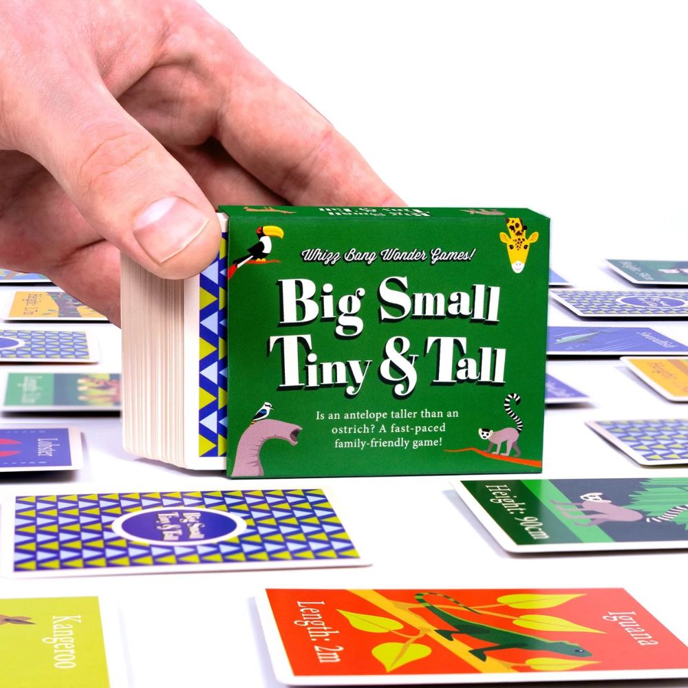 Big Small Tiny & Tall Card Game