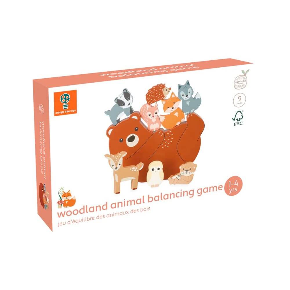 woodland animal balancing game