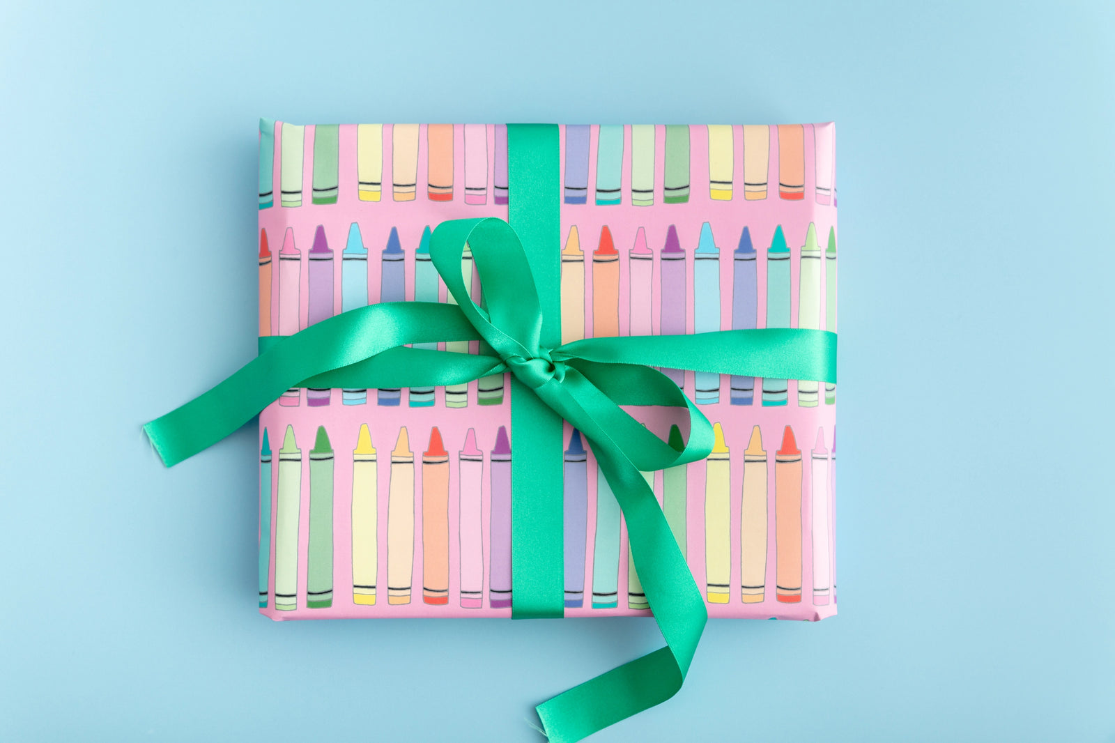 Crayon Gift Wrap Sheet