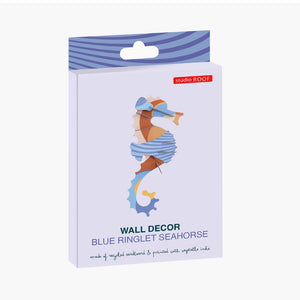 Blue Ringlet Seahorse - Wall Decoration