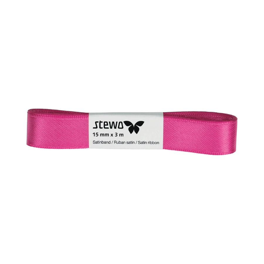 Satin Ribbon - Cerise