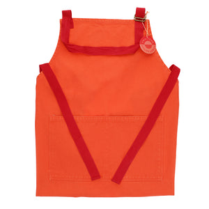 Two Tone Utility Apron -Orange