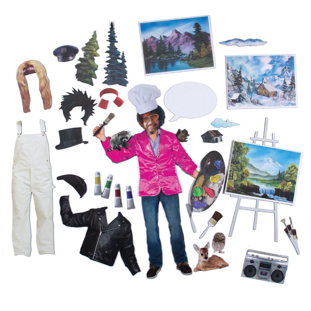 Bob Ross Magnetic Set Dress Up