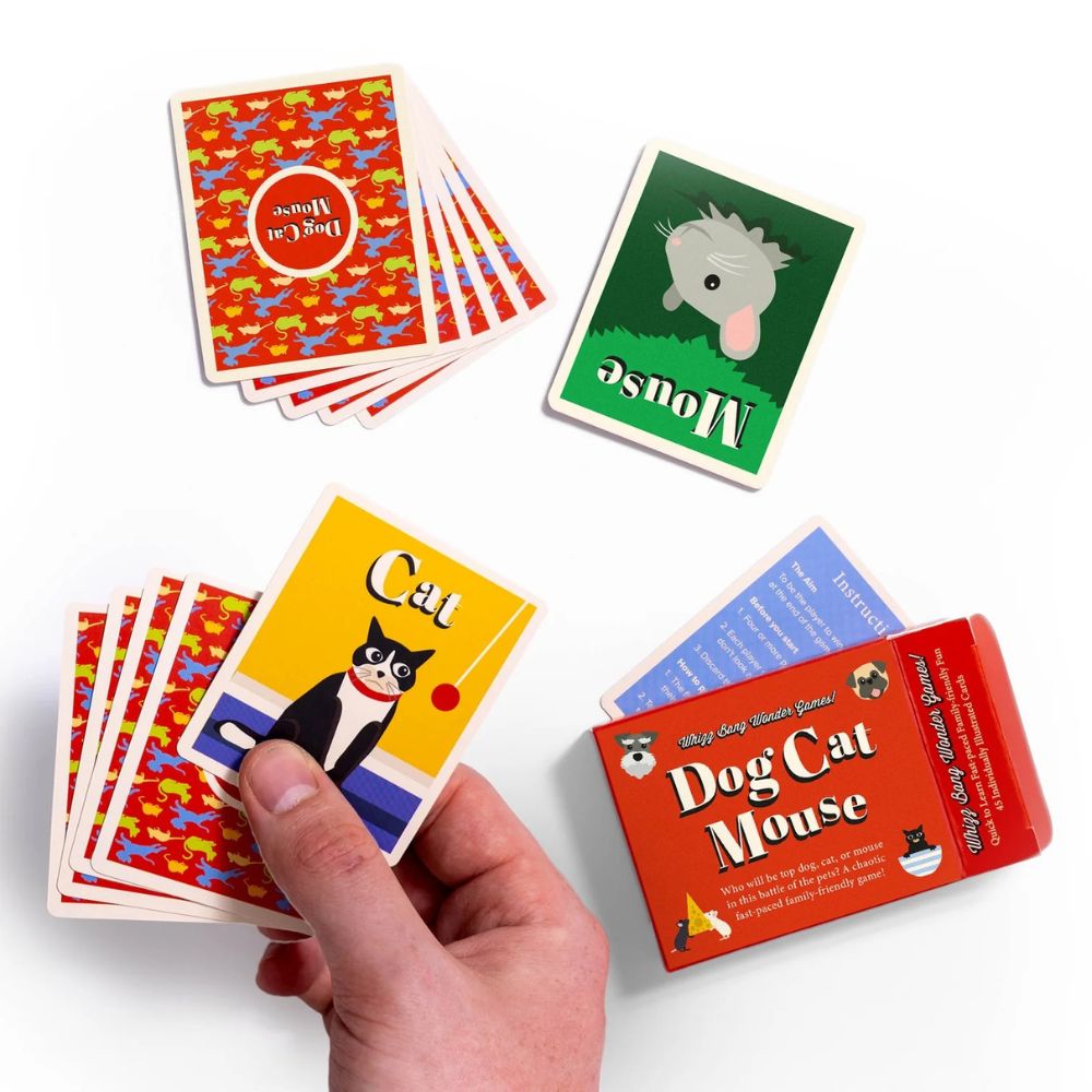 Dog Cat & Mouse Family Card Game