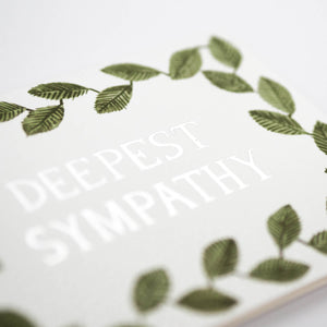 Deepest Sympathy Greeting Card