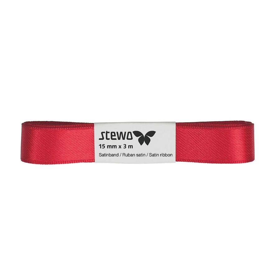 Satin Ribbon - Red