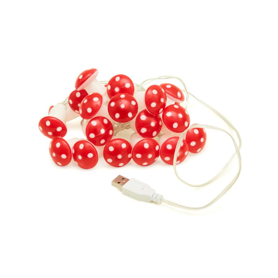 Mushroom String Lights