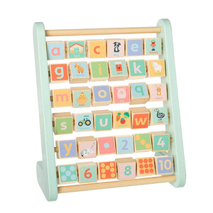 Abacus- Wooden Alphabet Farm Animals