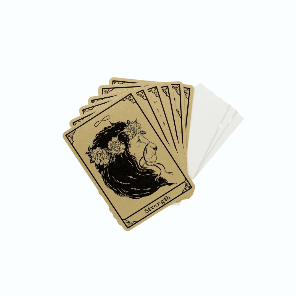 Tarot Tales - Metalic Gold Postcards - Set of 6