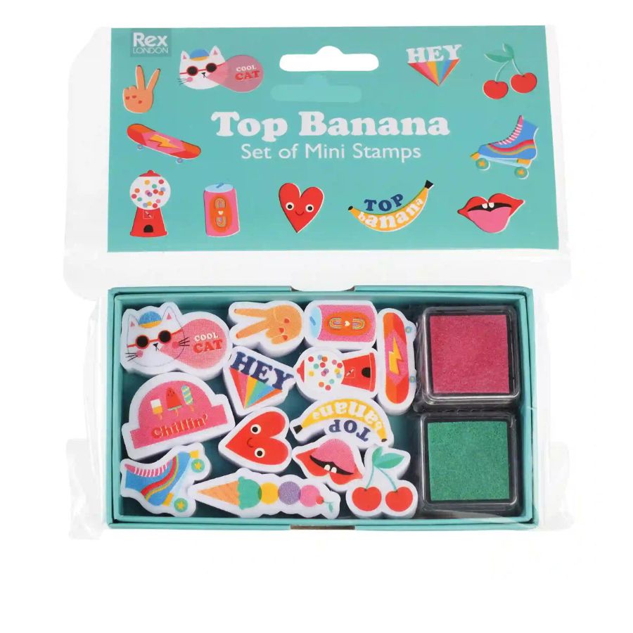 Mini Stamps - Top Banana