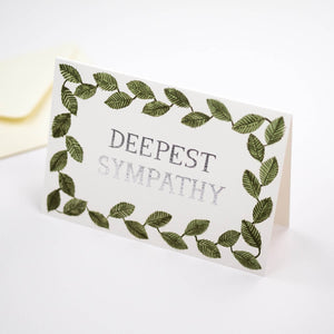Deepest Sympathy Greeting Card