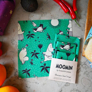 Moomin Beeswax Food Wraps 'Tending The Earth'