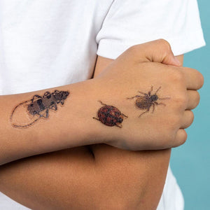 Beetles - Temporary Tattoos