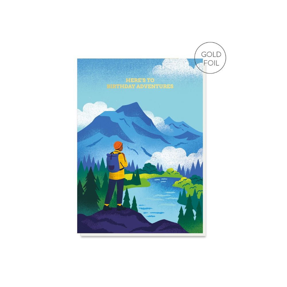 Happy Birthday Adventures- Greeting Card