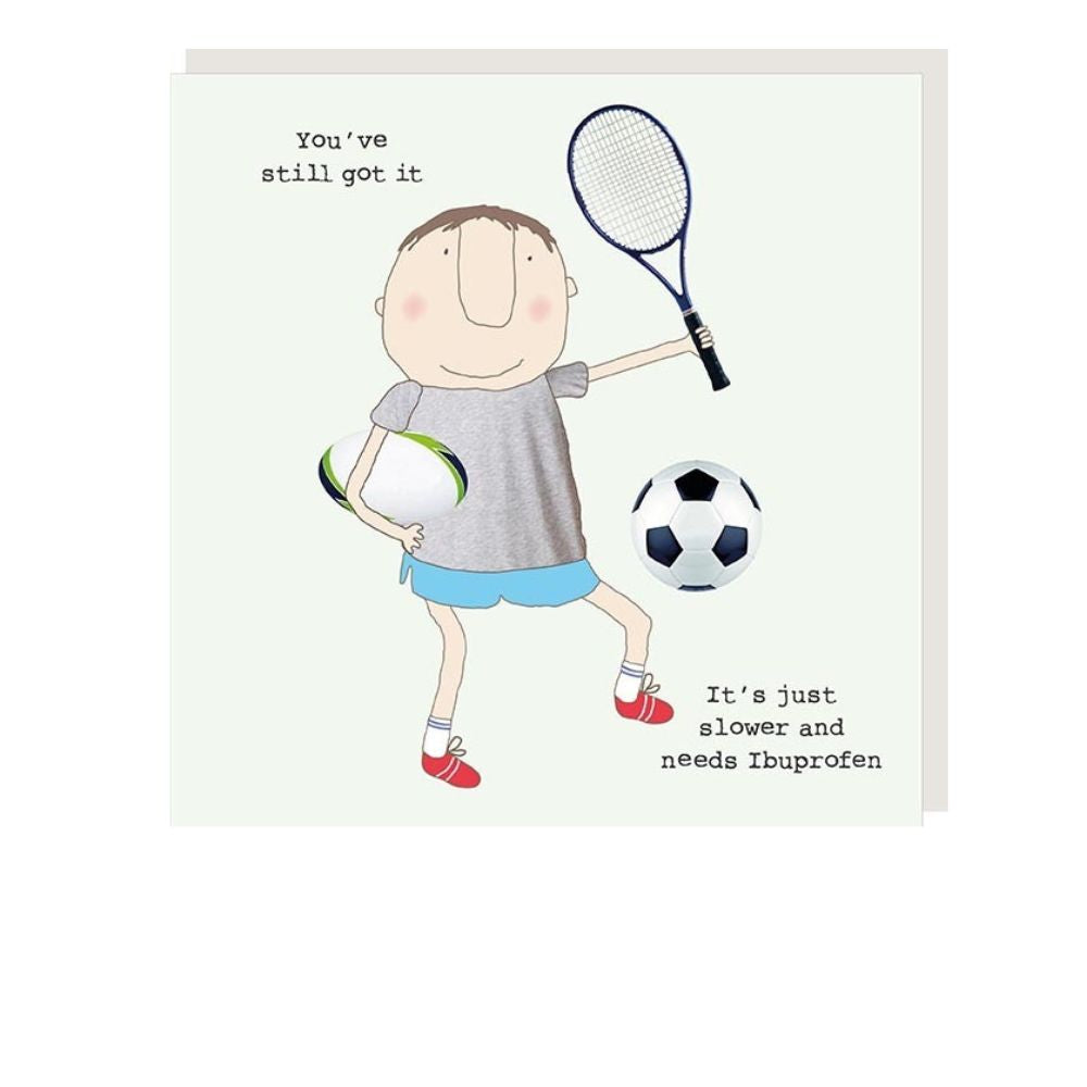 Funny Birthday Card for a Man