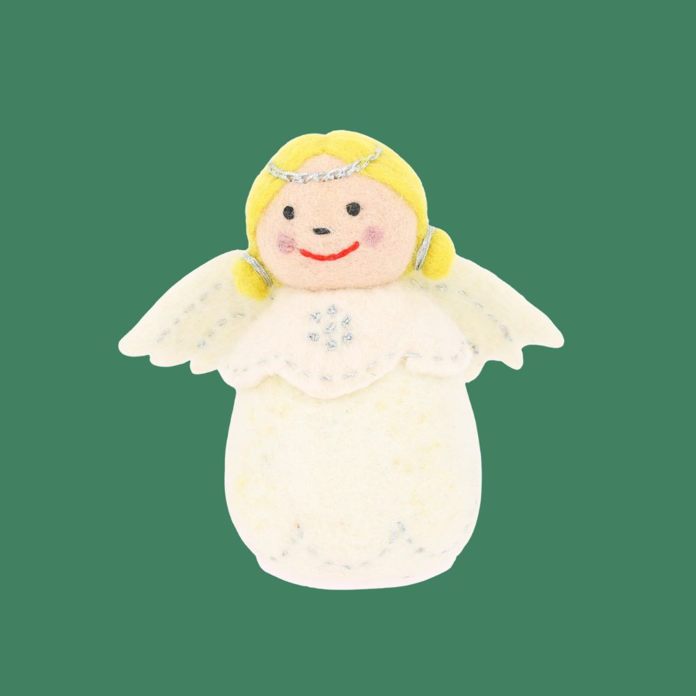 Felt Angel Christmas Tree Topper