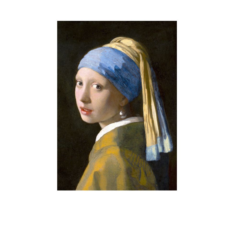 Vermeer - Girl with a Pearl Earring Greeting Card