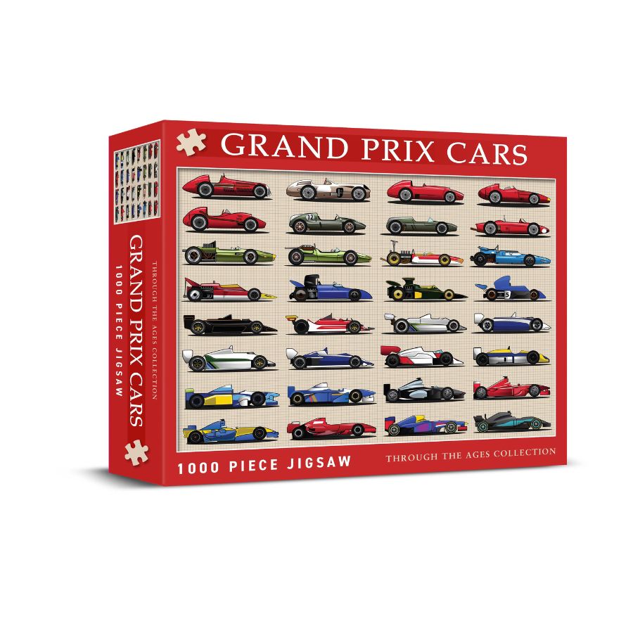Grand Prix Racing Cars - Jigsaw Puzzle