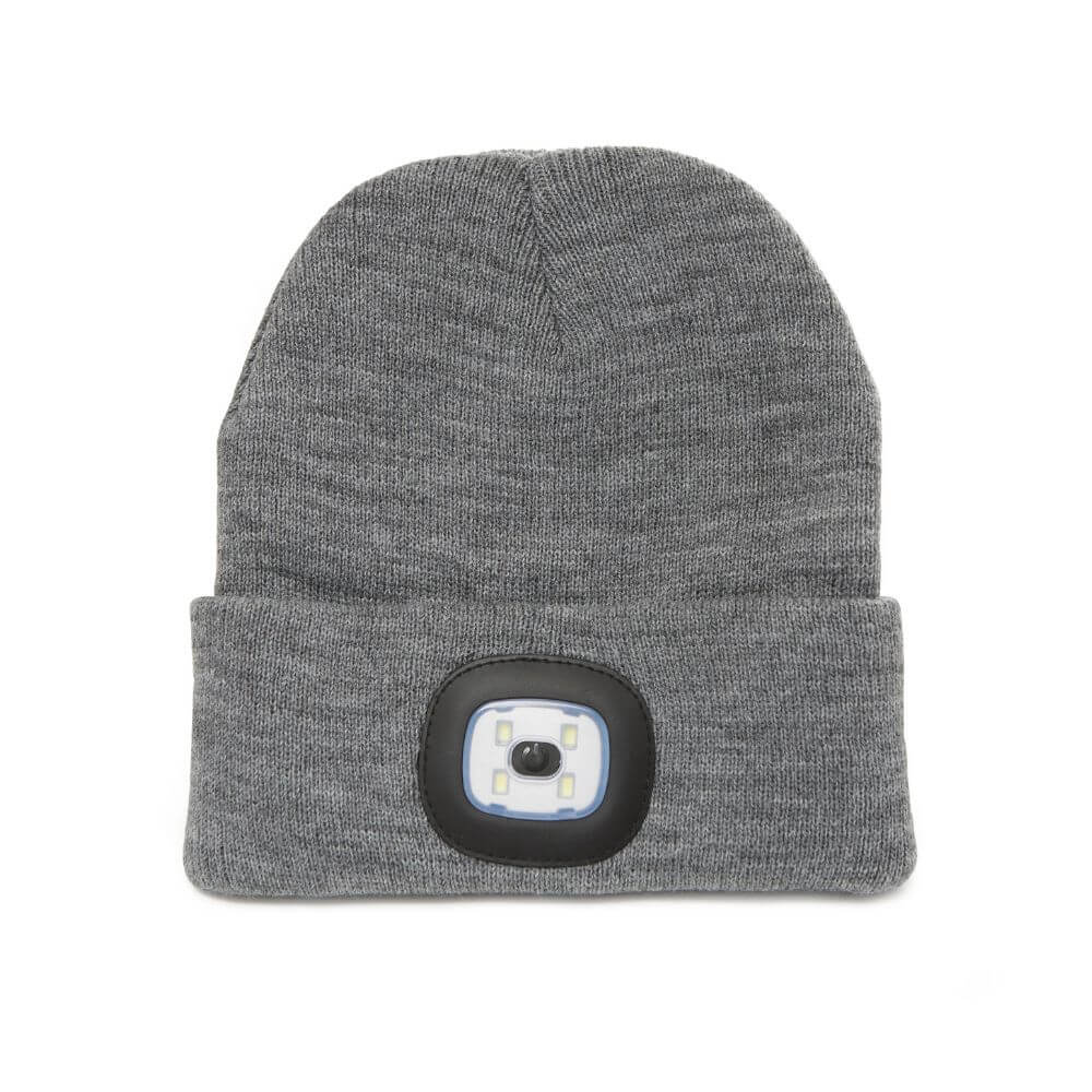 Grey Light Up Beanie